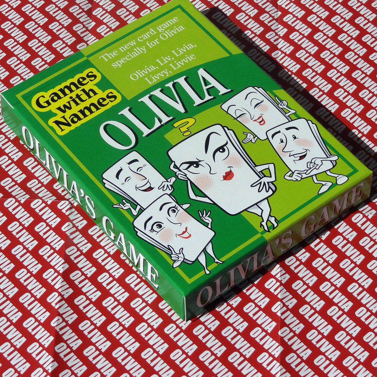 Olivia's Game - the personalized gift that every Olivia should have...