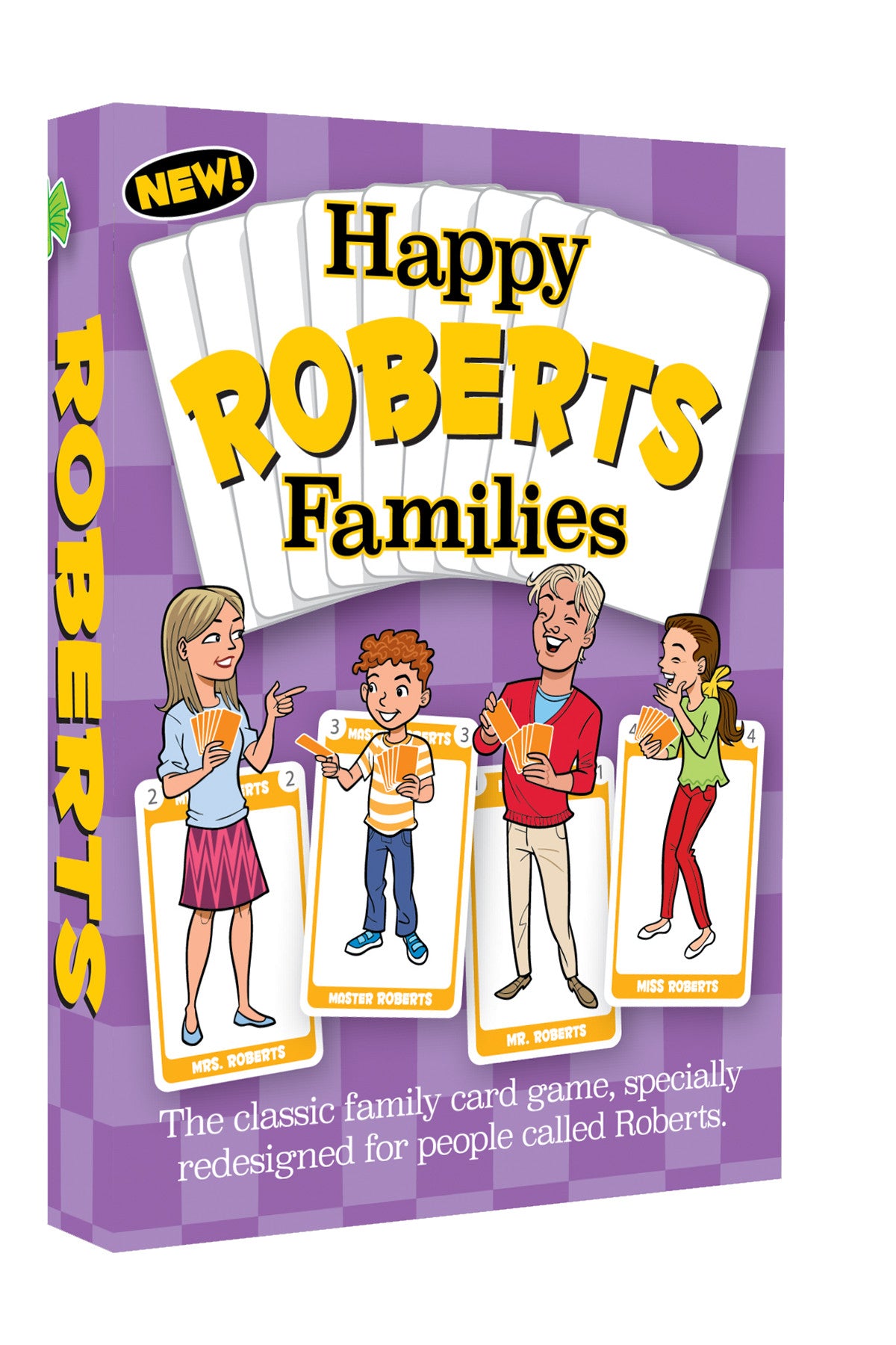 Meet the Happy Families Card Game Characters: (1) Mrs. Roberts the toddler's mother