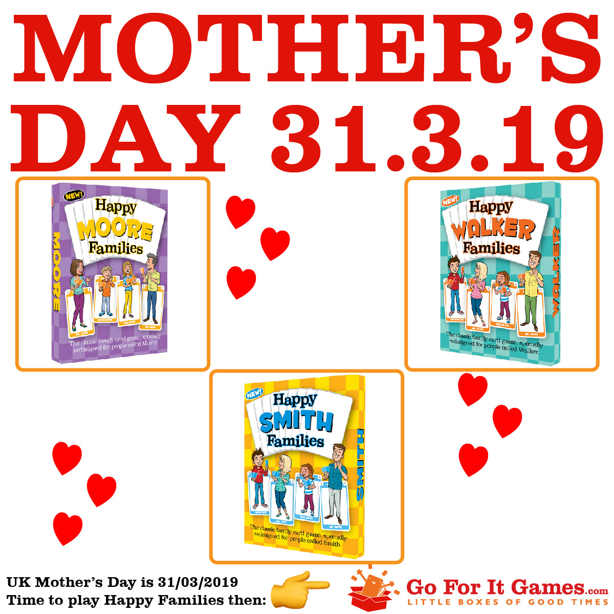 Personalized family fun for Mother's Day 2019