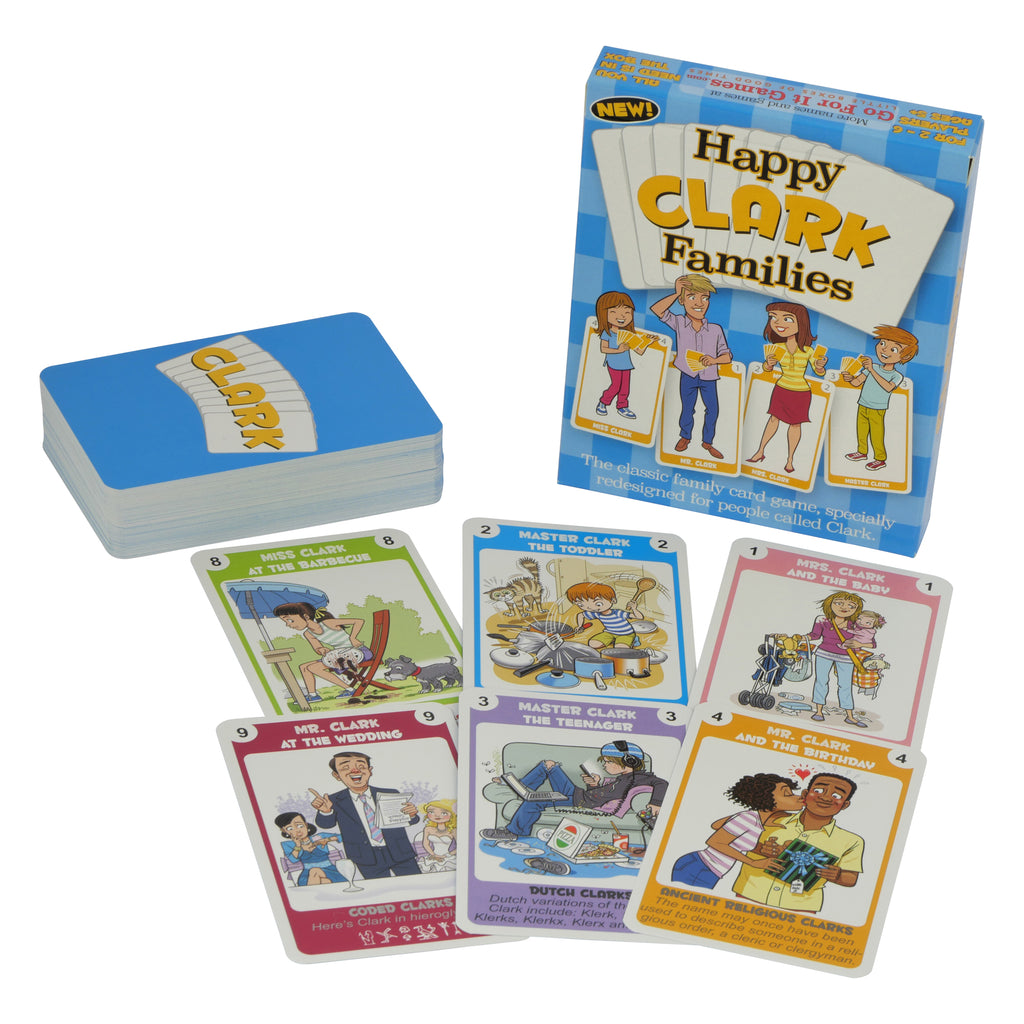 The Clark Edition of our Happy Families Playing Cards