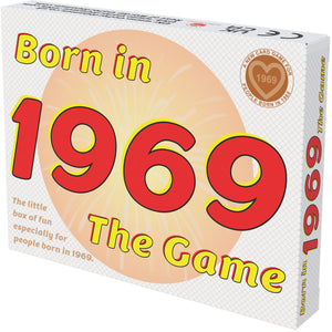 Born in 1969 - THE GAME. A fantastic new 1969 gift, tracking the lives of the '69 generation. Grab your 1969 cards now! - Go For It Games UK