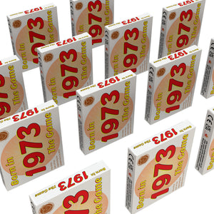 Born in 1973 - THE GAME - the perfect 1973 gift for anyone born in 1973! - Go For It Games UK
