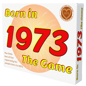 Born in 1973 - THE GAME - the perfect 1973 gift for anyone born in 1973! - Go For It Games UK