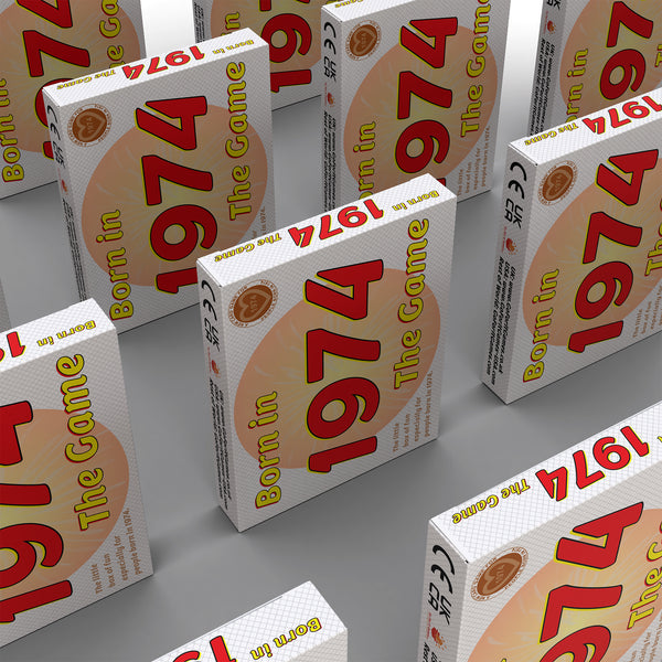 Born in 1974 - THE GAME - the greatest 1974 gift for people born in 1974!