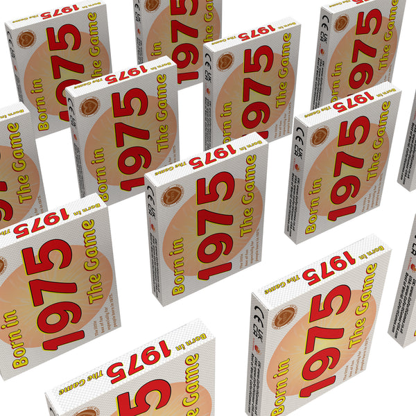 Born in 1975 - THE GAME. Our fantastic new 1975 gift for the '75 generation