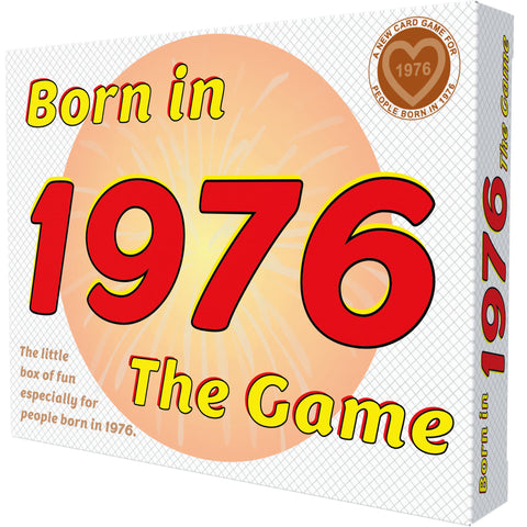 Born in 1976 - THE GAME. Tracking the lives of the '76 generation