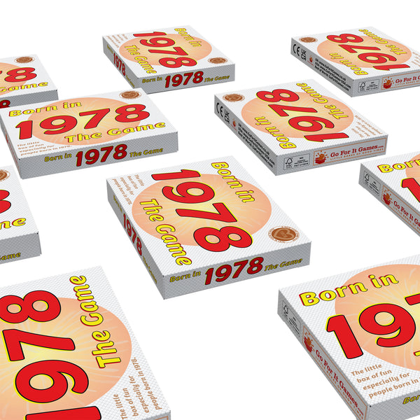 Born in 1978 - THE GAME. Our new card game especially for the generation of '78.
