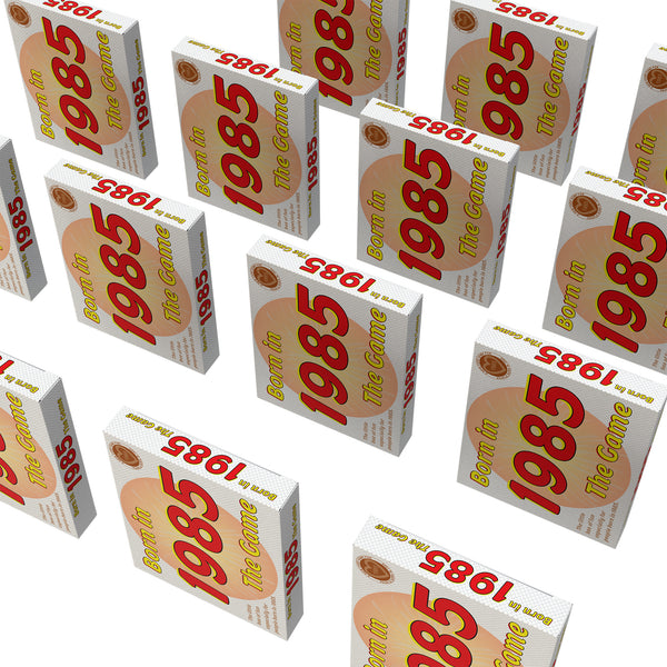 Born in 1985 - THE GAME. A hilarious romp through the decades. The ultimate 1985 gift for the '85 generation!