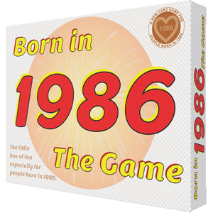 Born in 1986 - THE GAME. It's the card game of a lifetime, from 1986 to today... - Go For It Games UK