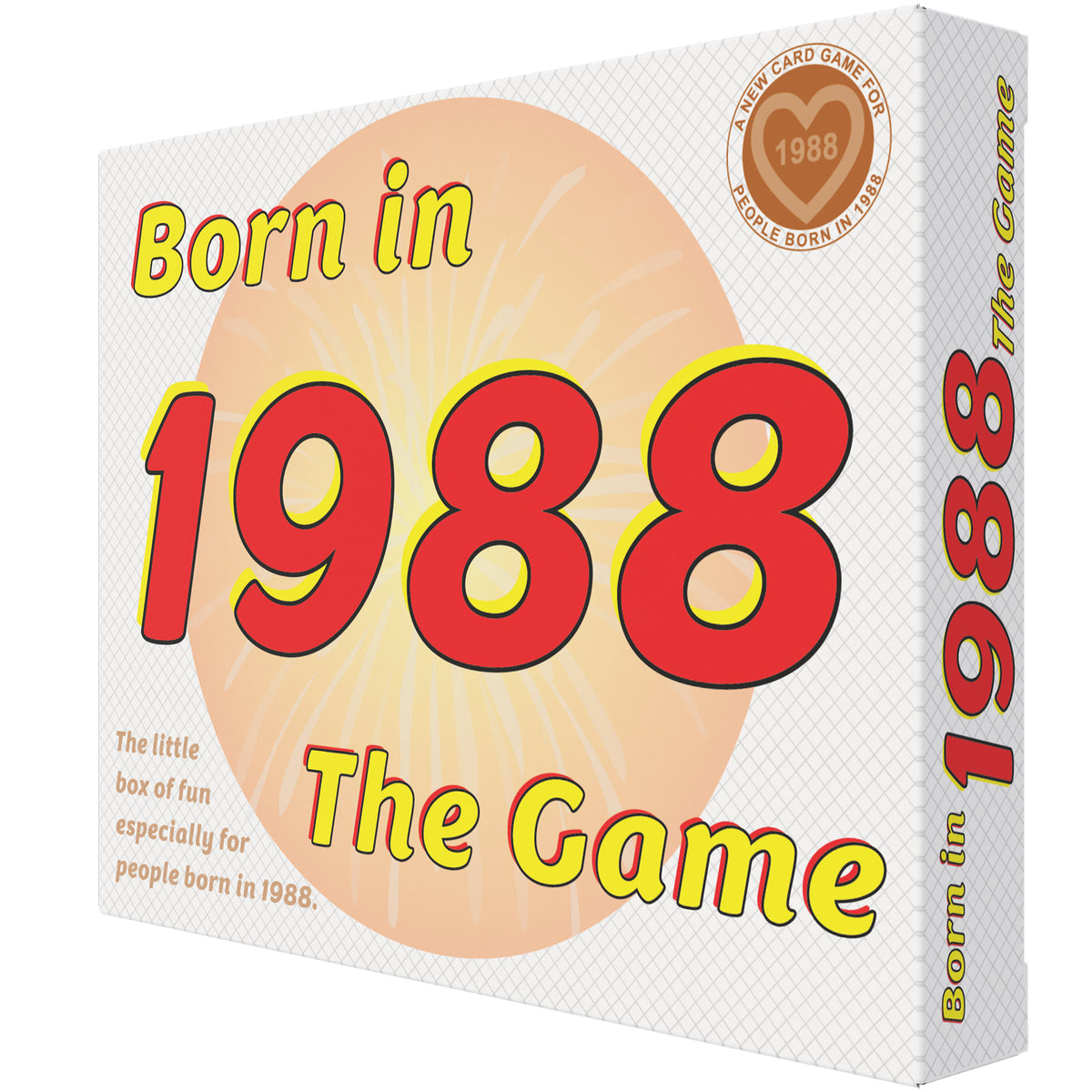 Born in 1988 - THE GAME. Our hilarious new card game that tracks the lives of people who were Born in 1988! - Go For It Games UK