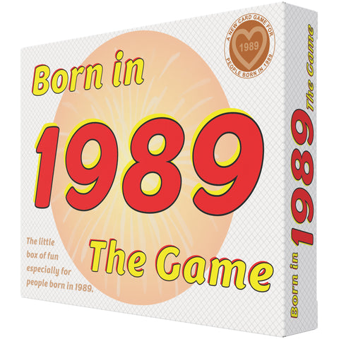 Born in 1989 - The Game. A hilarious trip down memory lane for the '89 generation.