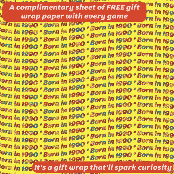 Born in 1990 - the card game! A hilarious table-top journey through a lifetime