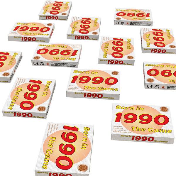 Born in 1990 - the card game! A hilarious table-top journey through a lifetime