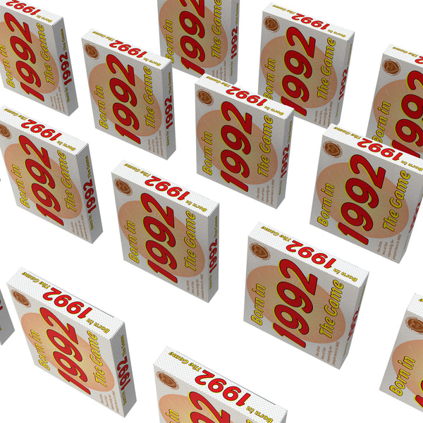 Born in 1992 - THE GAME. Brilliant new 1992 gift, especially for the legends of '92