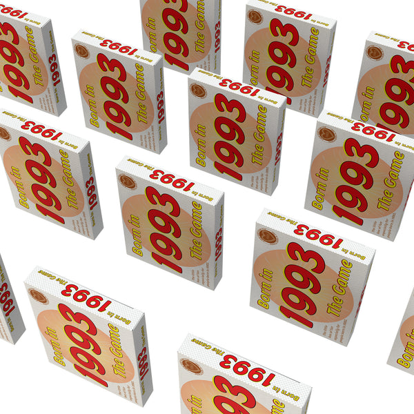 Born in 1993 - THE GAME. A new 1993 card game especially for the '93 generation