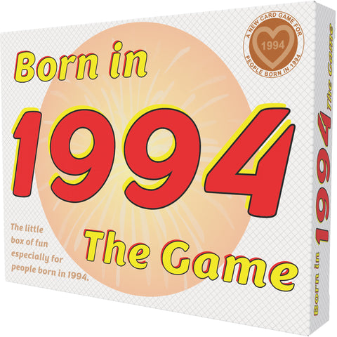 Born in 1994 - THE GAME. Intriguing and hilarious fun for the '94 generation