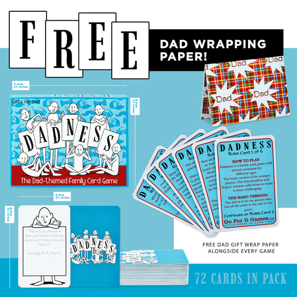 Father's Day Gifts for Dad: Unleash the "Dadness" with This Hilarious Card Game!