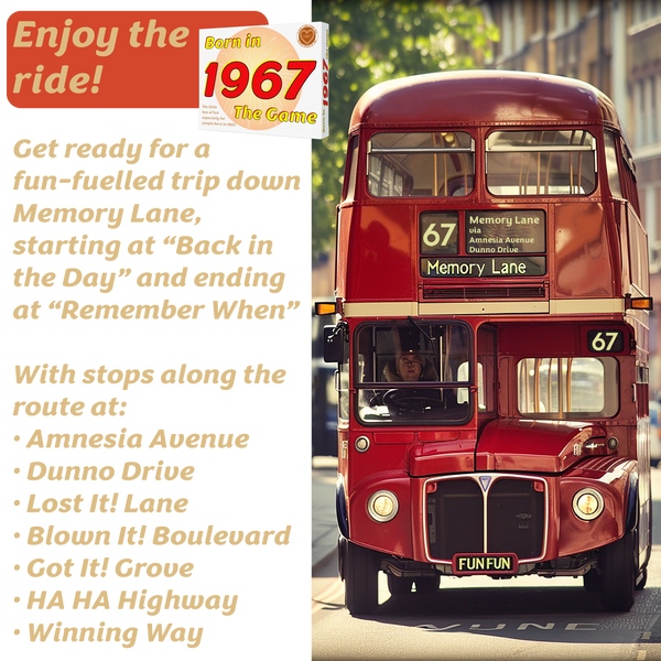 Born in 1967 - The Game: A hugely Entertaining Trip Through Decades of Fun!