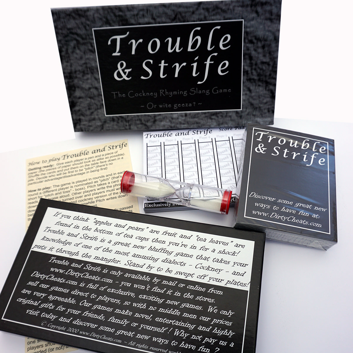 Trouble and Strife: The Cockney Rhyming Slang Game - Go For It Games UK