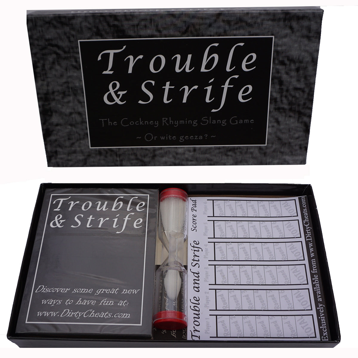 Trouble and Strife: The Cockney Rhyming Slang Game - Go For It Games UK