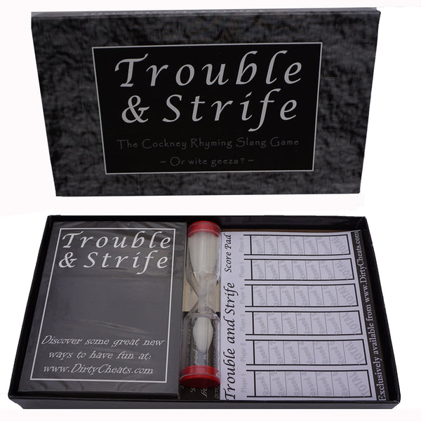 Trouble and Strife: The Cockney Rhyming Slang Game - Go For It Games UK