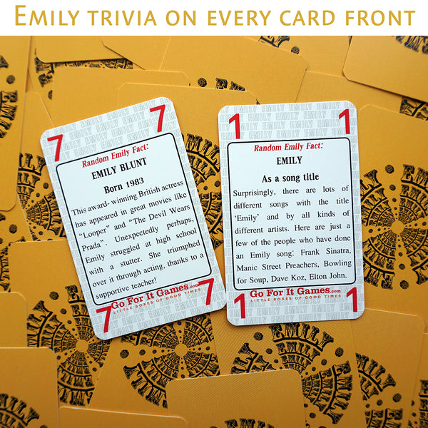 Emily's Game - Go For It Games UK