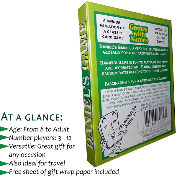 Daniel's Game - Go For It Games UK