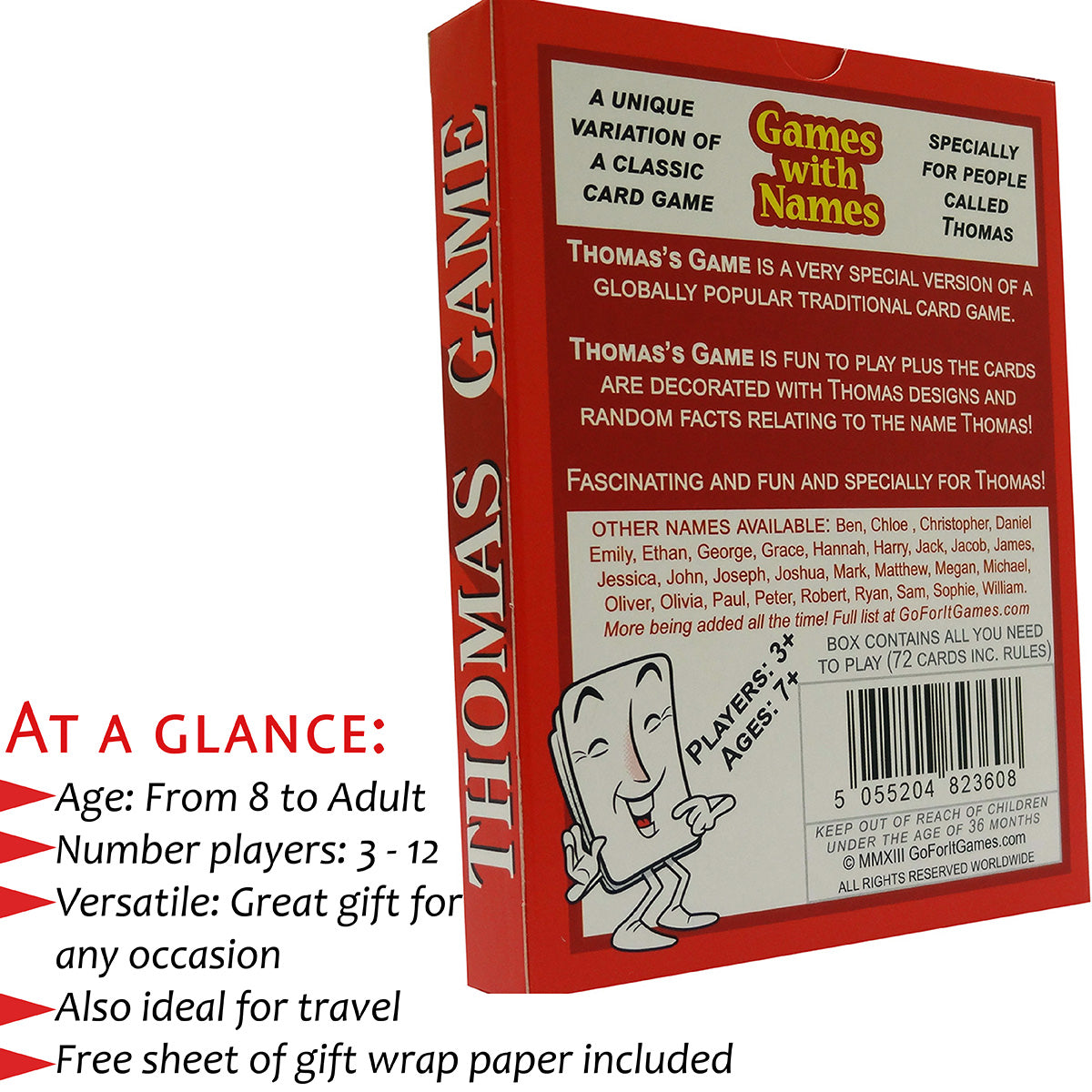 Thomas's Game - Go For It Games UK