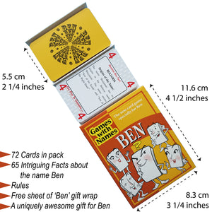 Ben's Game - Go For It Games UK
