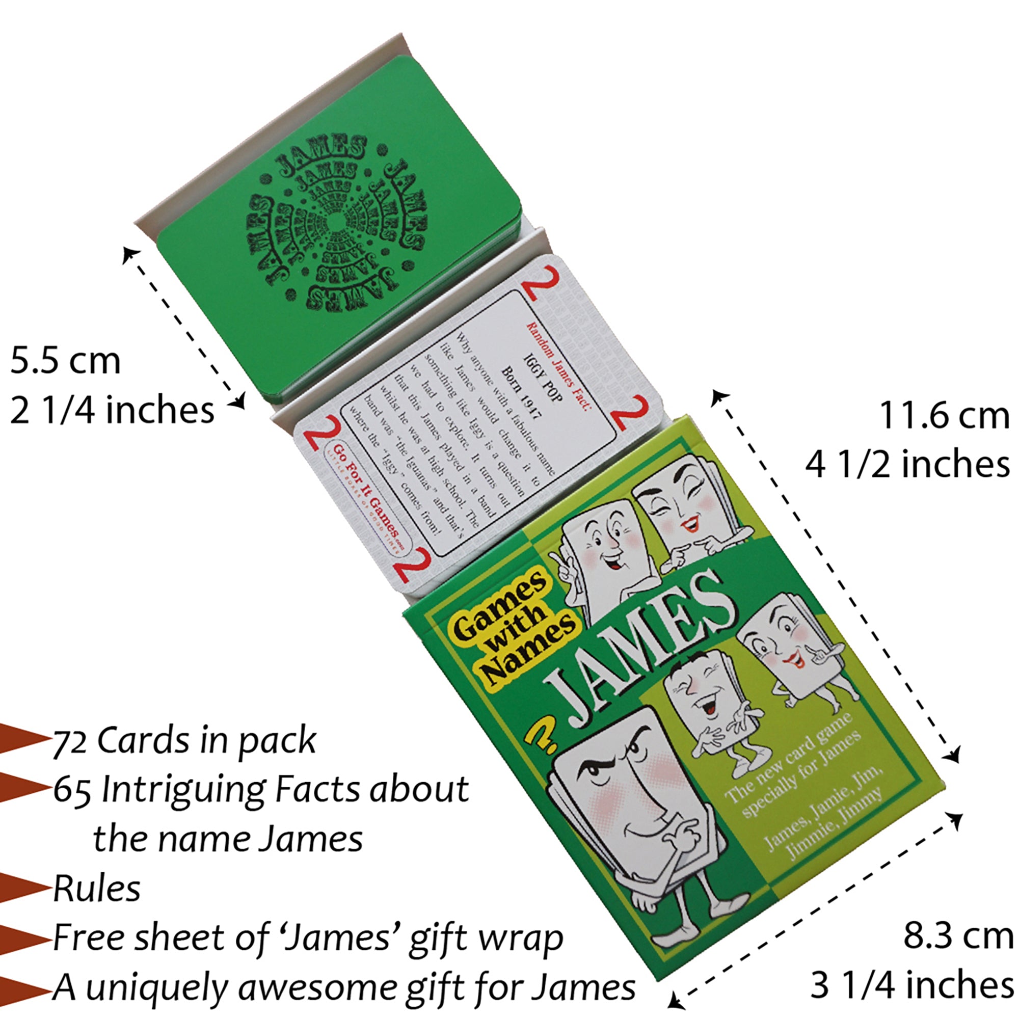 James's Game - Go For It Games UK