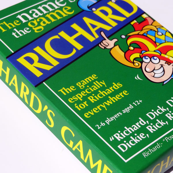 Richard's Game - for people named Richard or Rick - Go For It Games UK