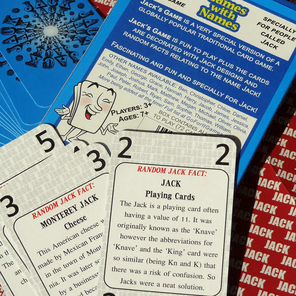 Jack's Game - Go For It Games UK