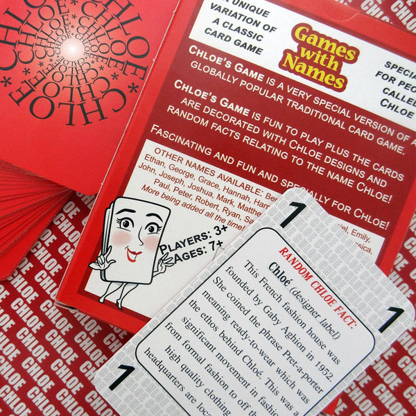 Chloe's Game - Go For It Games UK