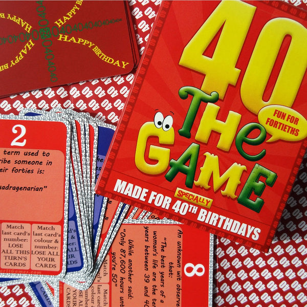 40th Birthday Game - Go For It Games UK