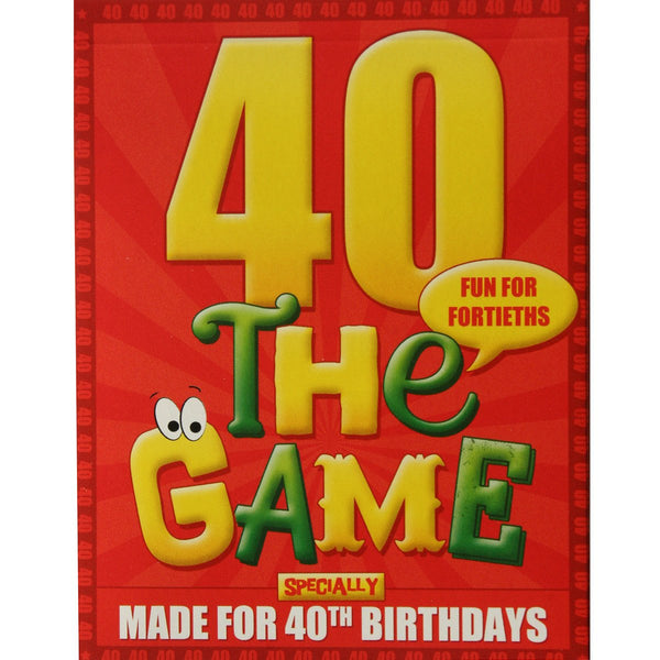 40th Birthday Game - Go For It Games UK
