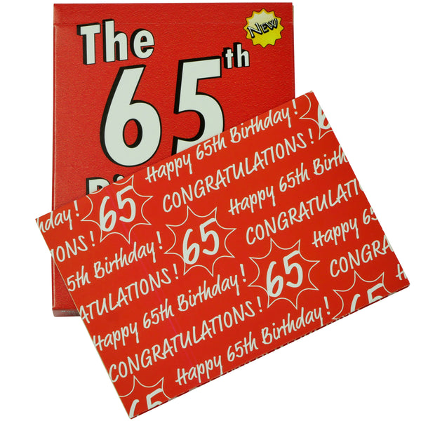 The 65th Birthday Game: 65th Birthday Gift for women or for men - Go For It Games UK
