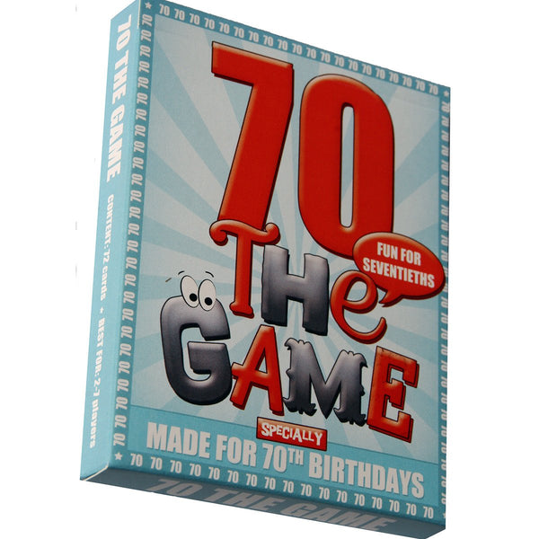 70th Birthday Game - Happy 70th birthday