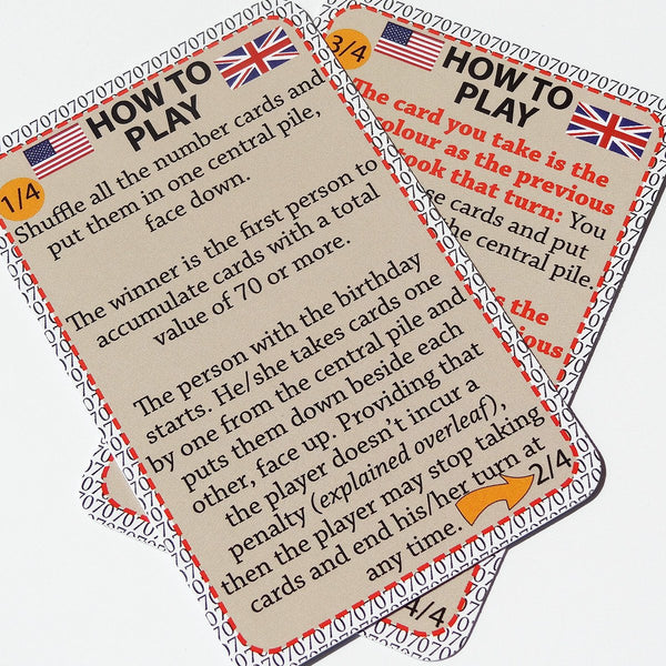 70th Birthday Game - how to get started with the 70th birthday party game idea