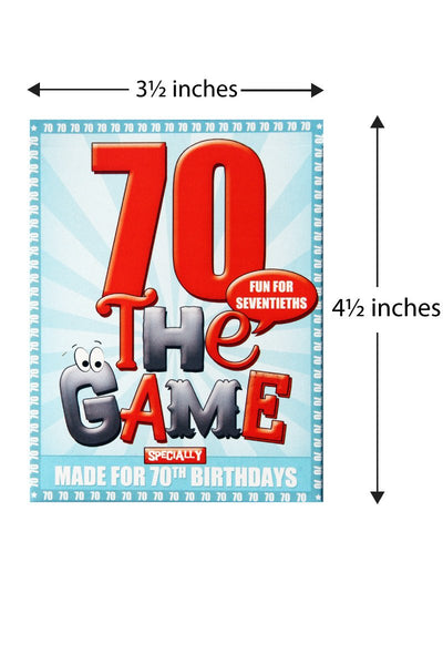 70th Birthday Game - Go For It Games UK
