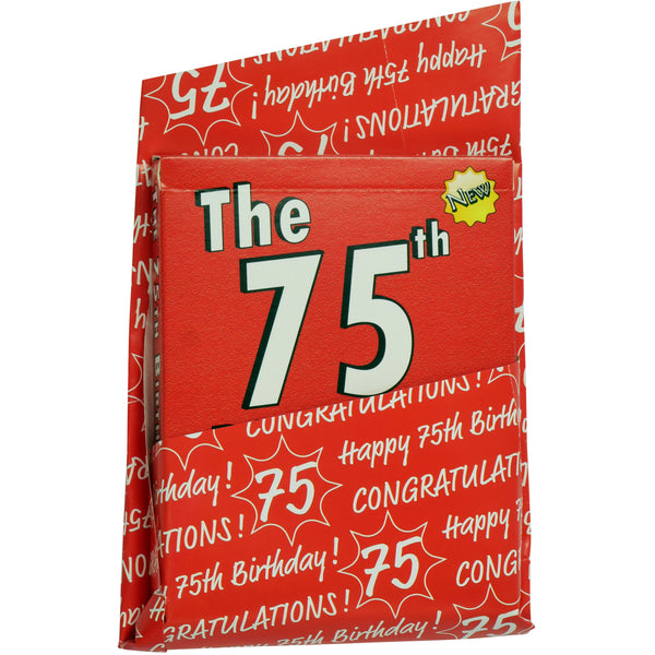 75th Birthday Game – Unique 75th Birthday Gift for men or for women - Go For It Games UK