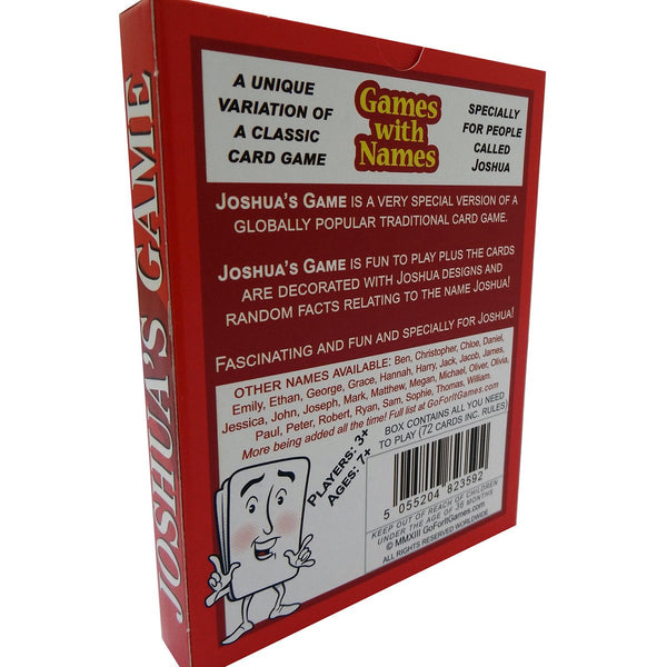 Joshua's Game - Go For It Games UK