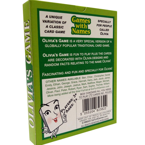 Olivia's Game - Go For It Games UK