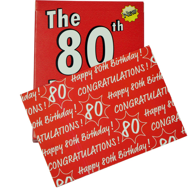 The 80th Birthday Game: 80th Birthday Present Idea for men of women - Go For It Games UK