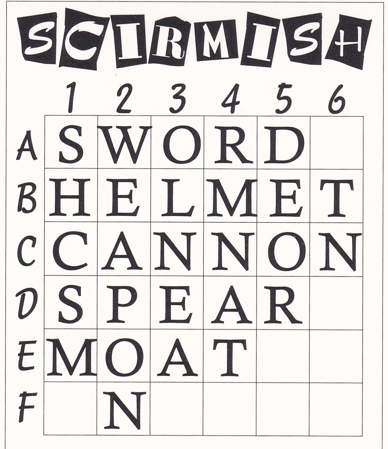 Scirmish - the original two player wordle-like word game - Go For It Games UK