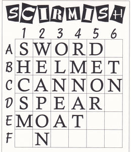 Scirmish - the original two player wordle-like word game - Go For It Games UK