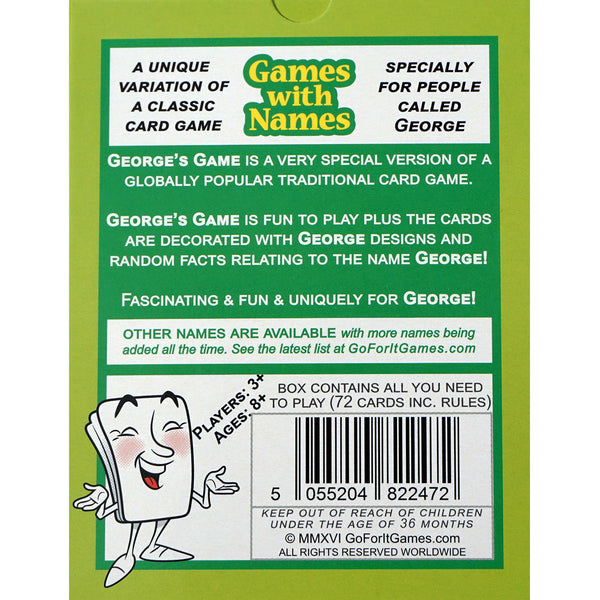 George's Game - Go For It Games UK