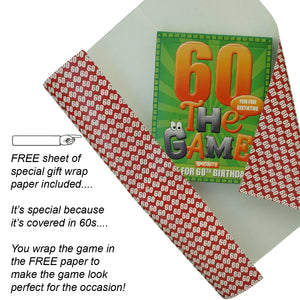 60th Birthday Game - Go For It Games UK