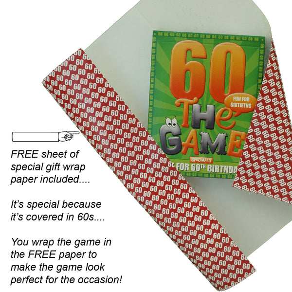 60th Birthday Game - Go For It Games UK