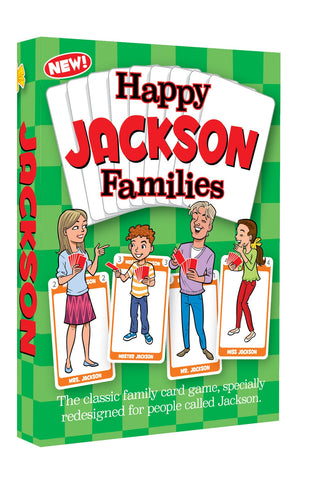 Happy Families - Jackson family edition - Go For It Games UK