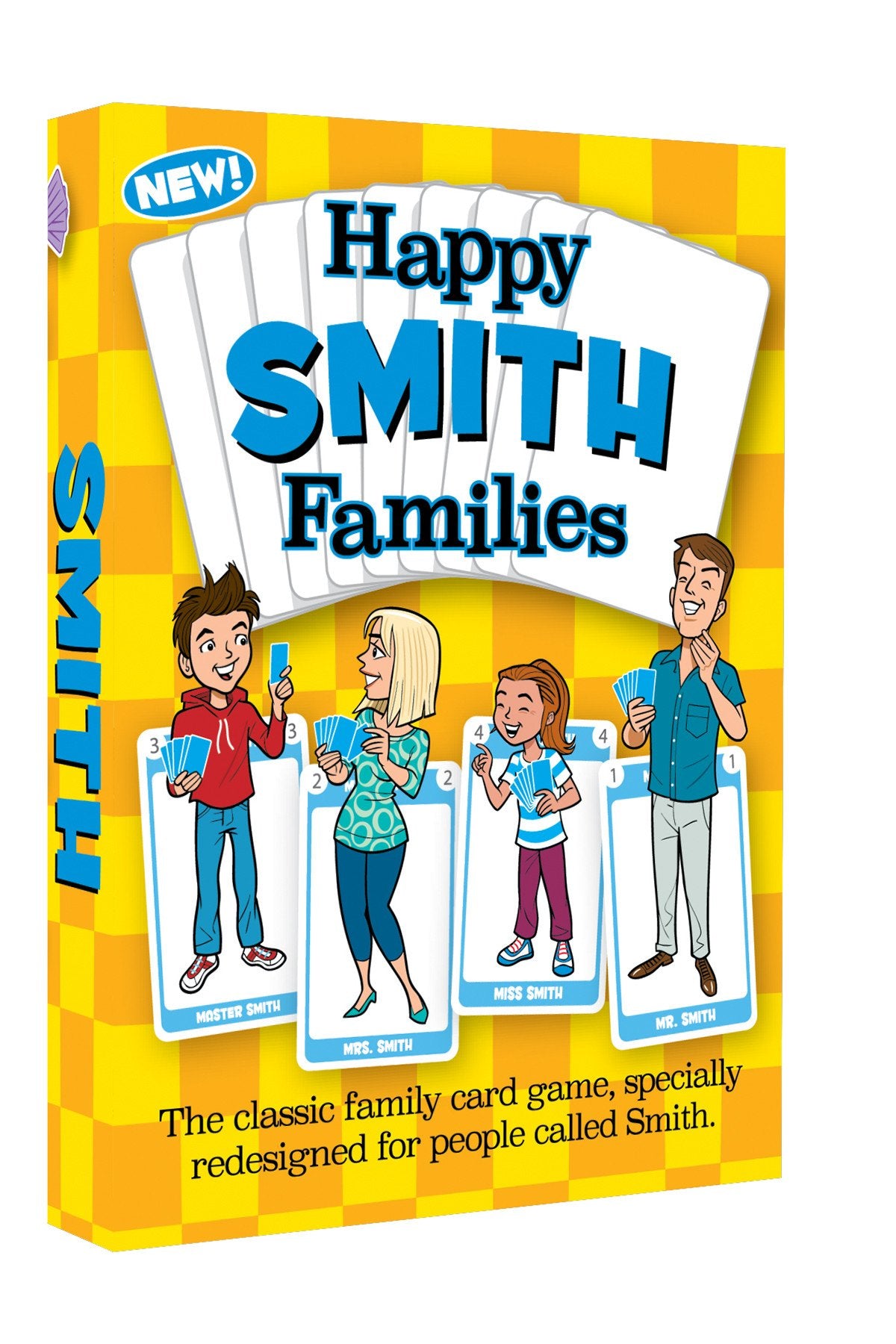 SMITH FAMILY EDITION of the Happy Families Card Game - Go For It Games UK